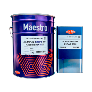 2К Эмаль SINTAS PU R100 MAESTRO MIX High Gloss