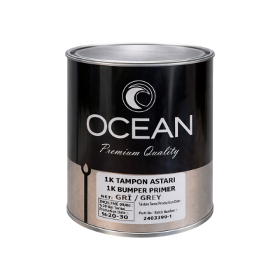 1K Грунт-наполнитель адгезионный для пластиков OCEAN (серый) 1л