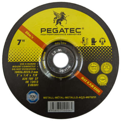 Зачистной диск PEGATEC 180x6,0 мм